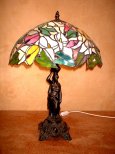 hero exclusive stained glass lamp stand
