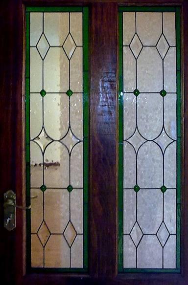 Contemporary Stained Glass Panels Version 4