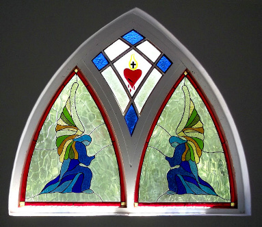 Contemporary Stained Glass Panels Version 6