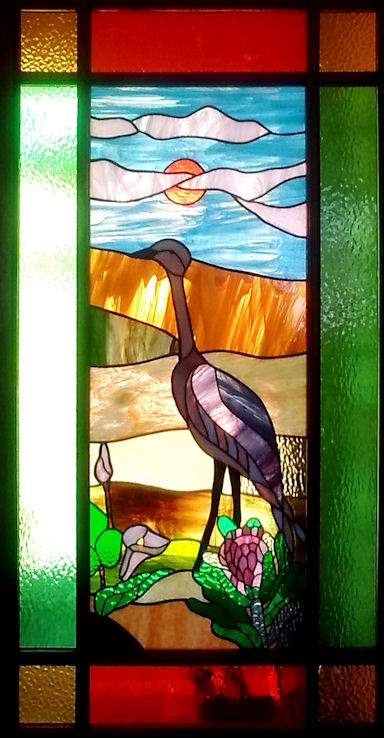 Fauna Stained Glass Panels Version 2