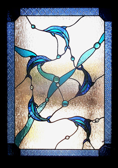 Fauna Stained Glass Panels Version 4